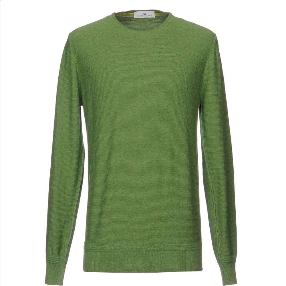 Pierre Balmain green sweater